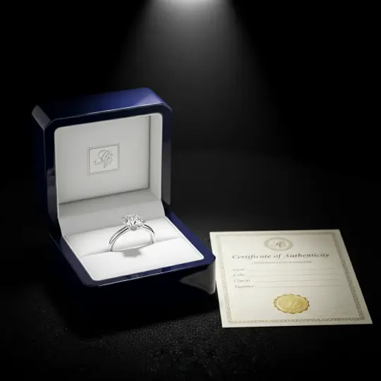 Diamond Solitaire Engagement Ring