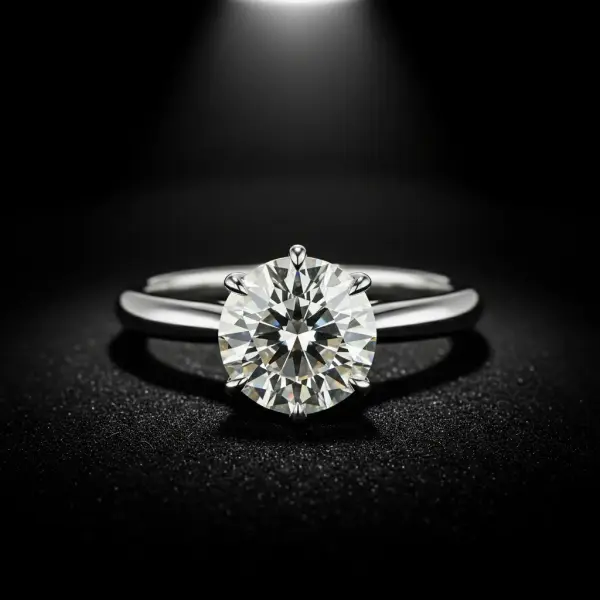 Diamond Solitaire Engagement Ring