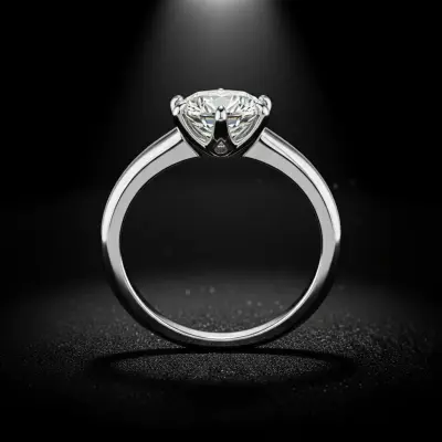 Diamond Solitaire Engagement Ring