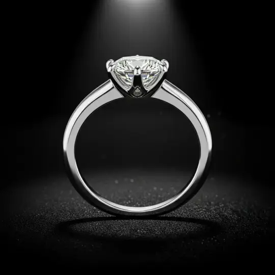 Diamond Solitaire Engagement Ring