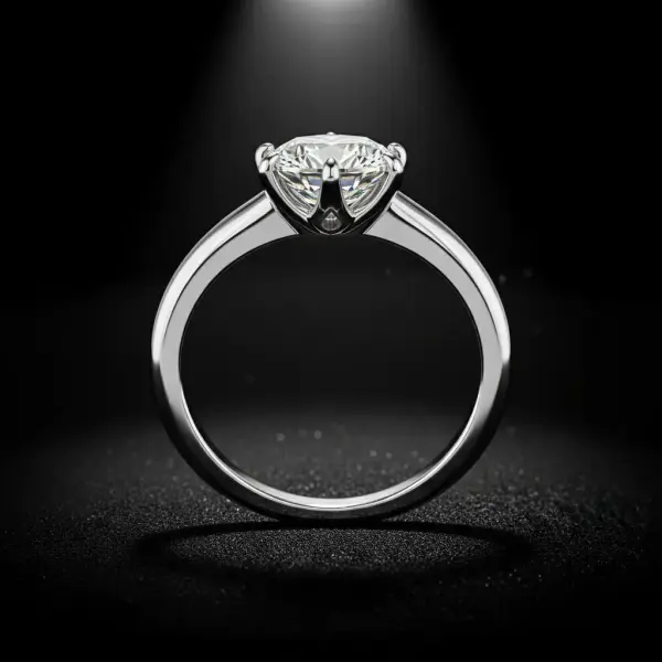 Diamond Solitaire Engagement Ring