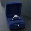 Princess Halo Engagement Ring