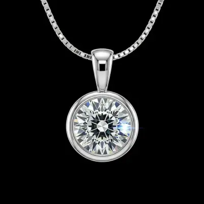 Diamond Solitaire Pendant