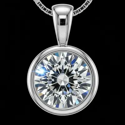 Diamond Solitaire Pendant