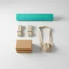 AlignFlow Cork Yoga Mat Set