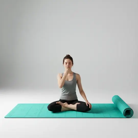 AlignFlow Cork Yoga Mat Set
