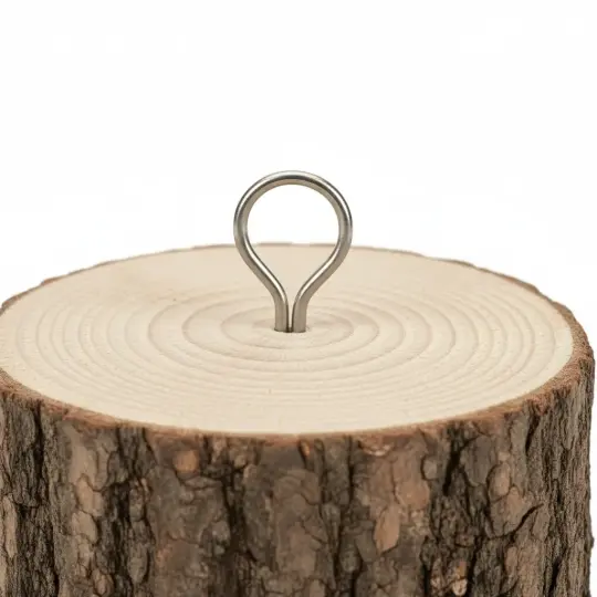 Natural Wood Perch Set