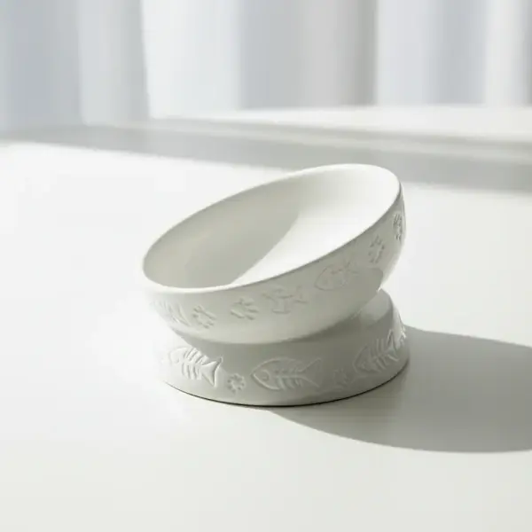 Ceramic Cat Bowl Set