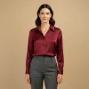 Luxe Satin Blouse