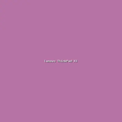 Lenovo ThinkPad X1