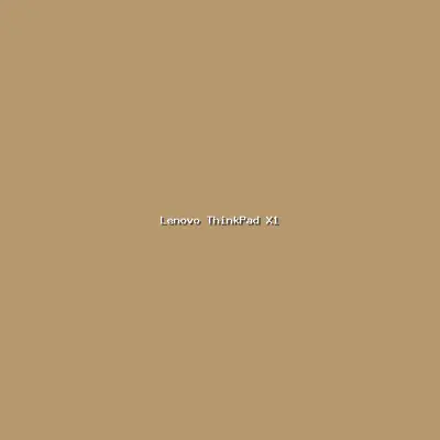 Lenovo ThinkPad X1