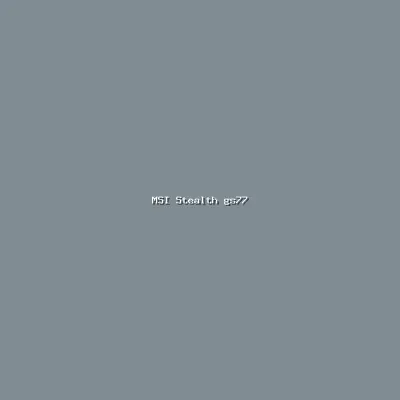 MSI Stealth gs77