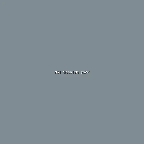 MSI Stealth gs77