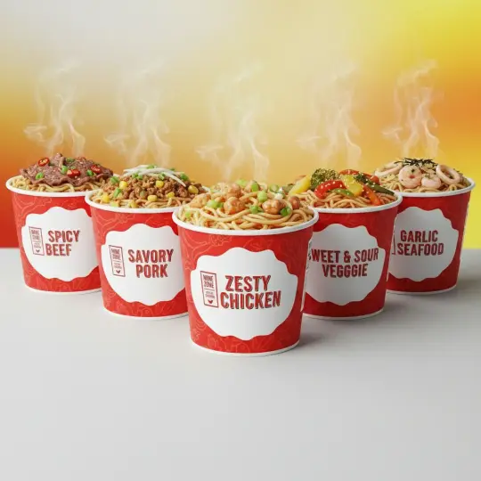 Instant Spicy Noodles Cup