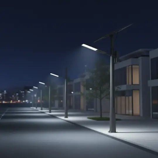 120W Solar Street Light