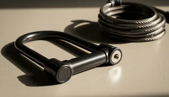 U-lock and Cable Combo